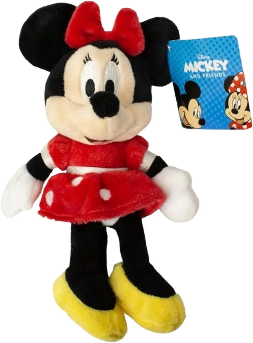 Minnie mouse - pluche - 20 cm - disney - voor kinderen van Simba in Rood – productfoto