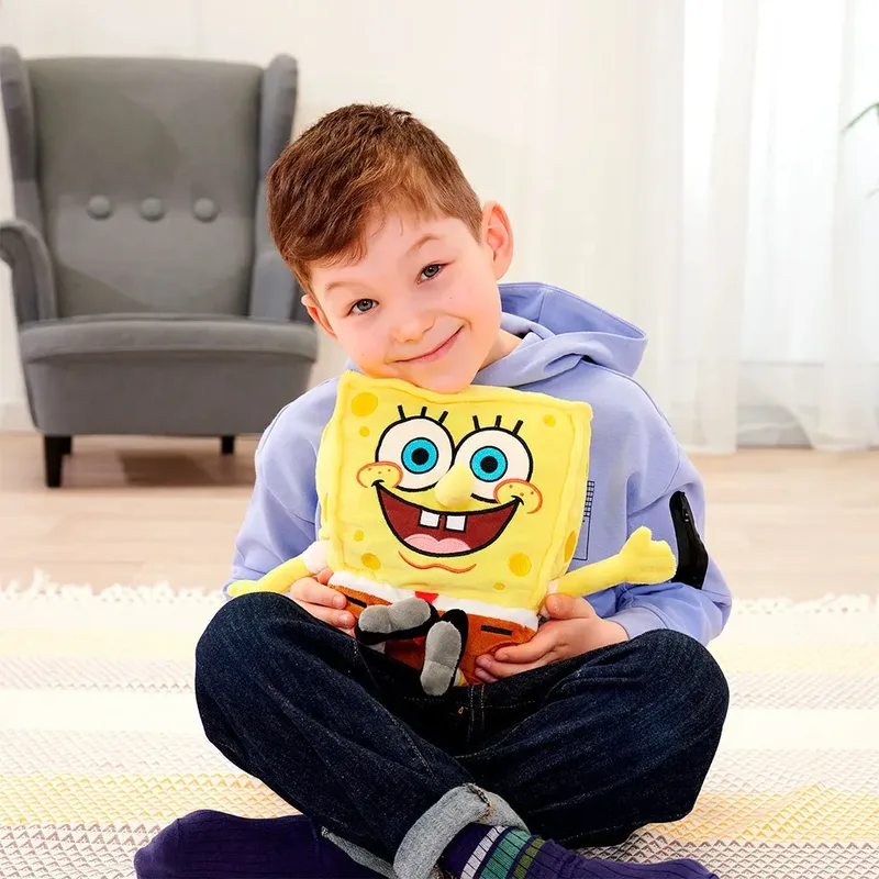 Nickelodeon - SpongeBob - 35cm - Pluche - Knuffel by Simba in Yellow – product photo 3 of 4