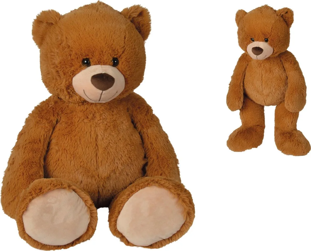 Nicotoy Beer - 54 cm - Pluche - Bruin - Alle leeftijden - Knuffel van Simba in Meerkleurig – productfoto