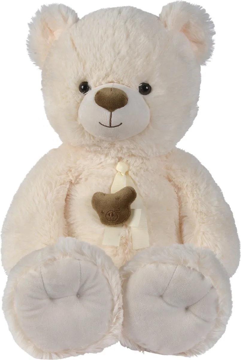 Nicotoy - Beer - Pluche - Knuffel - 55cm by Simba in White – product photo