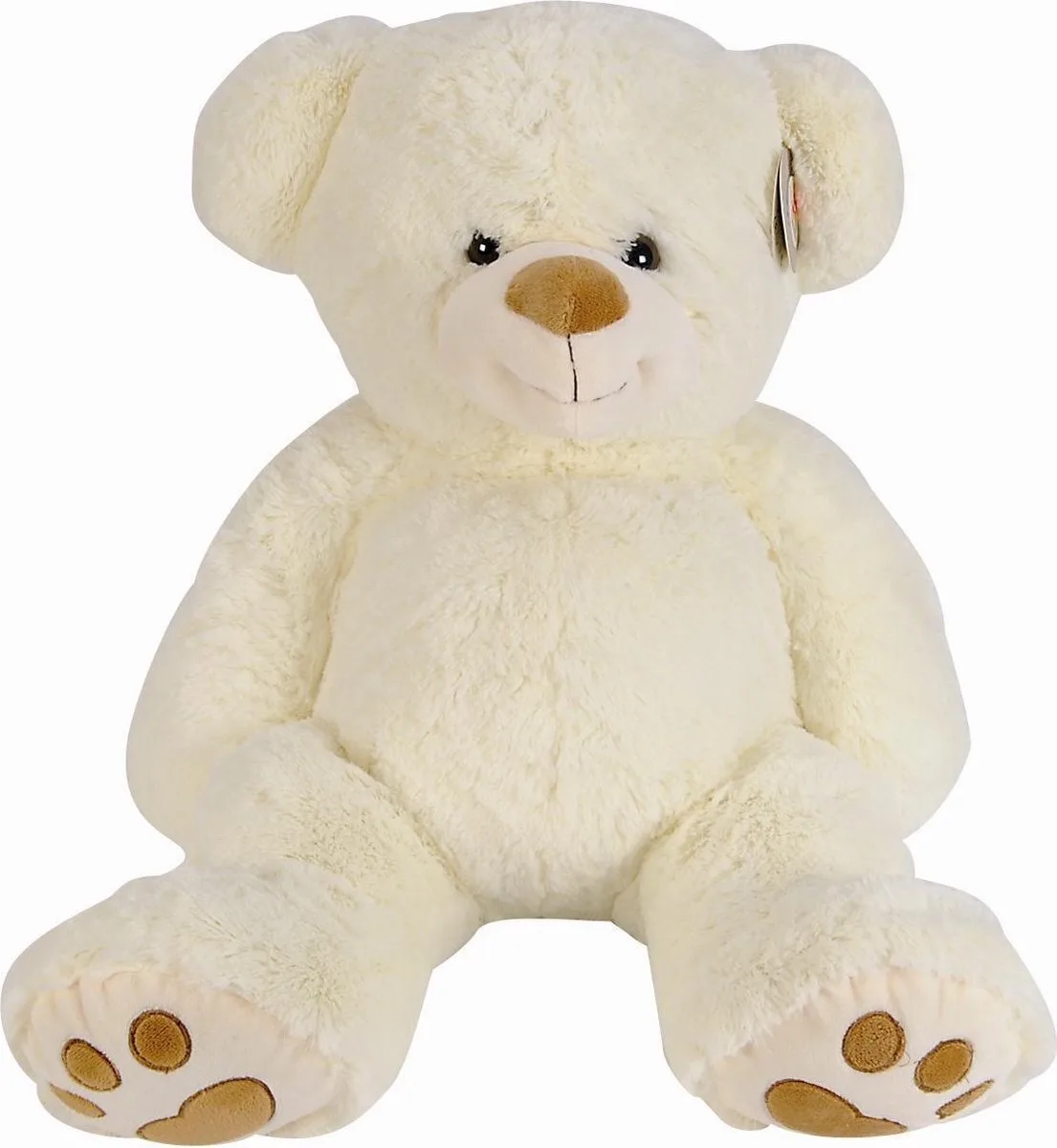 Nicotoy Beer RECYCLED - Speelgoed - 66 cm - Pluche - Alle leeftijden - Knuffel de Simba en Beige – photo du produit