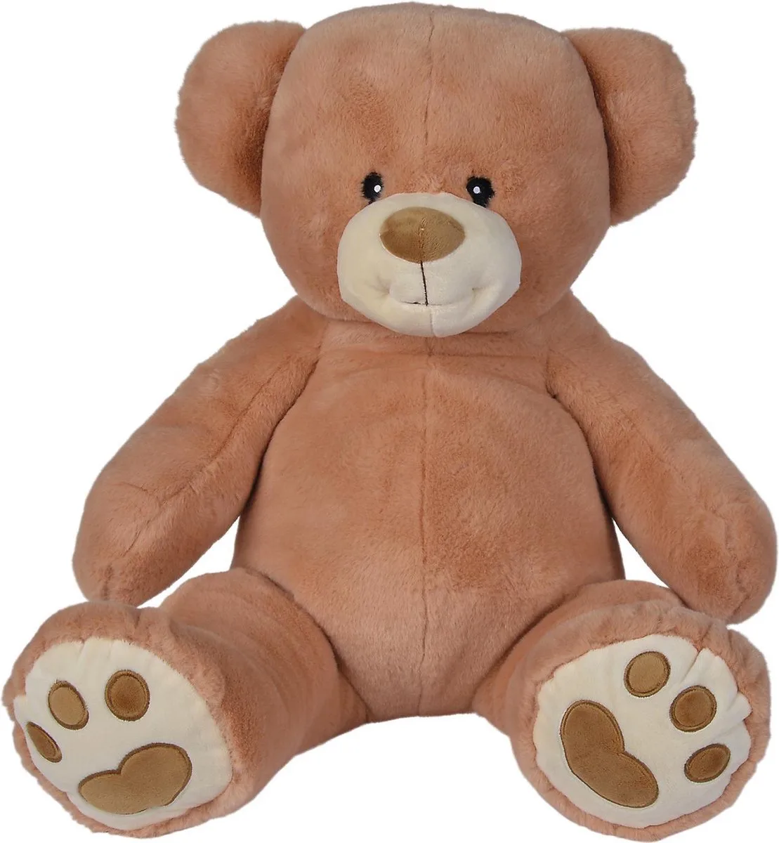 Nicotoy Beer RECYCLED - Speelgoed - 66 cm - Pluche - Alle leeftijden - Knuffel de Simba en Marron – photo du produit