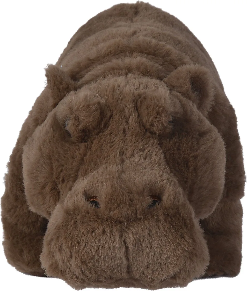 Nicotoy - Nijlpaard - Pluche - Knuffel - 31cm van Simba in Bruin – productfoto