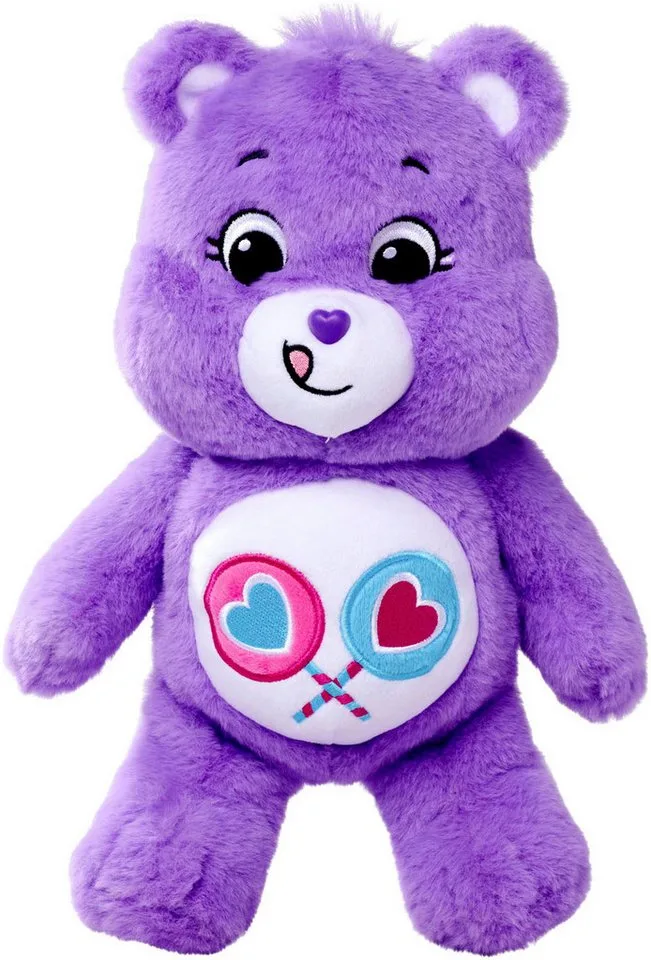 Pluche Care Bears - Share Bear 35cm BOX van Simba in Paars – productfoto 3 van 5