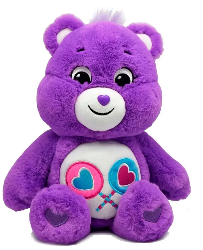 Pluche Care Bears - Share Bear 35cm BOX van Simba in Paars – productfoto 1 van 5