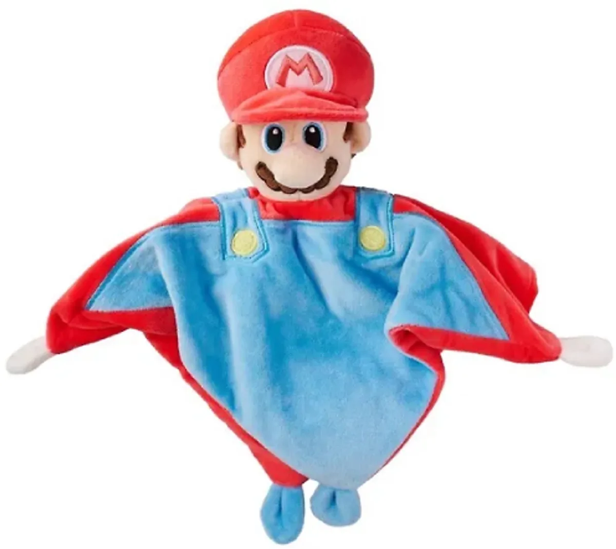 Pluche Knuffeldoekje Baby 28 cm - Knuffeldoekjes Baby Cadeau - Extra Zacht en Knuffelbaar - Wasbaar de Simba en Super Mario – photo du produit