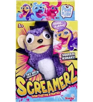 Pluche Prank Screamerz Aap Paars von Simba – Produktfoto 1 von 6