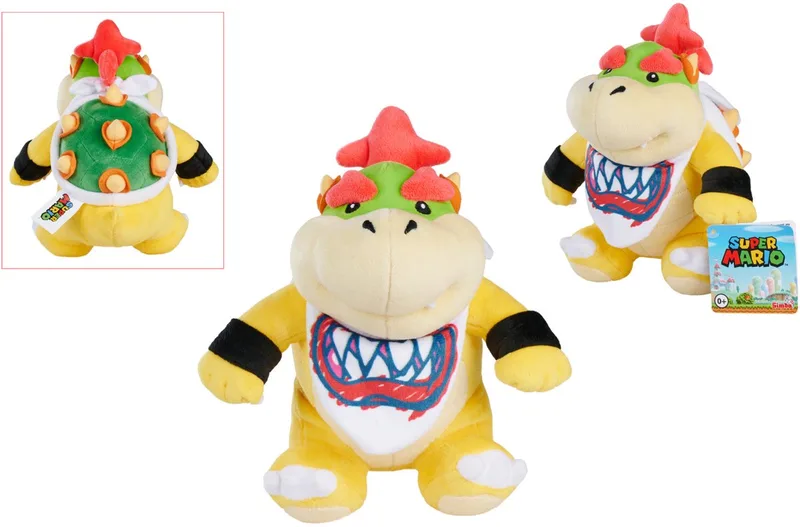 plush Nintendo - Knuffel Bowser junior 22cm - Super Mario bros by Simba in Multicolour – product photo