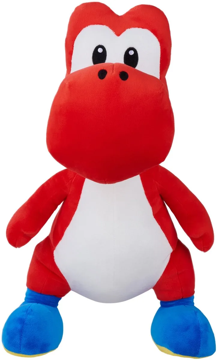 plush Nintendo - Knuffel - Yoshi 50cm - Super Mario bros by Simba in Red – product photo