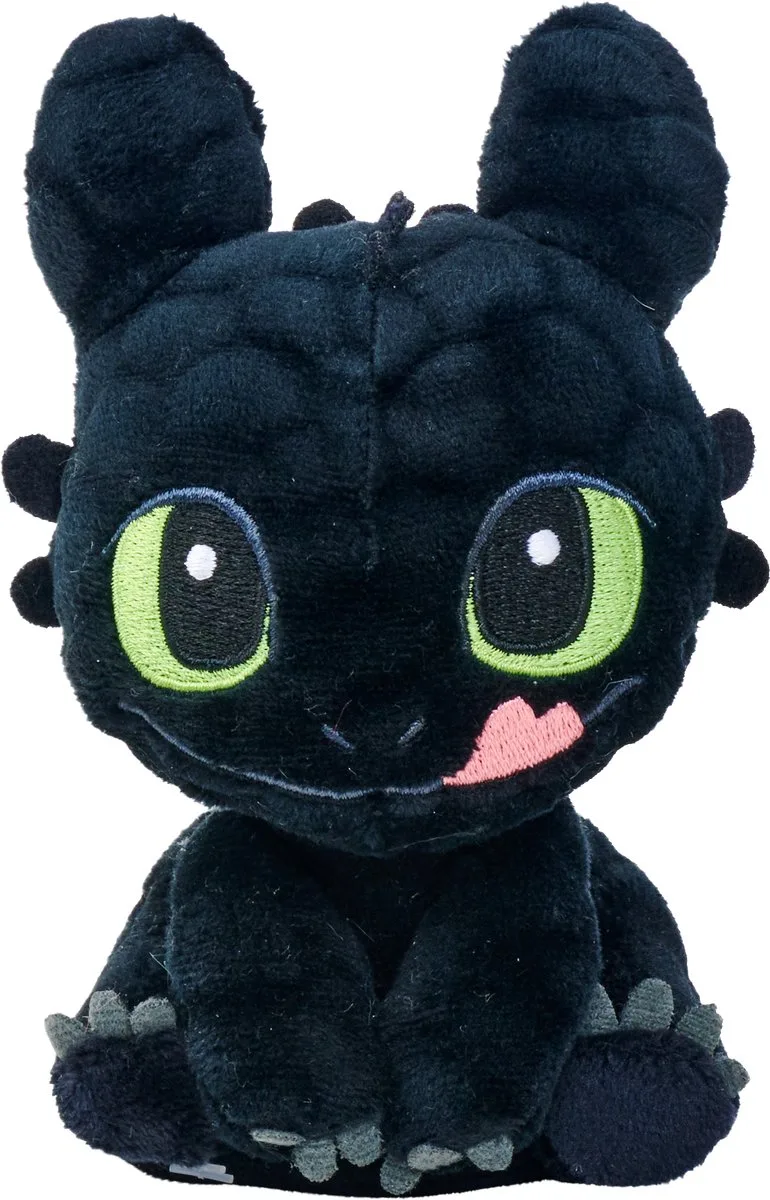 plush Toothless shoulder plush - Met magneet - 12cm by Simba in Green – product photo