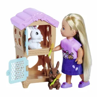 Pop Steffi Love En Evi Family Bunnies Roze - 105733667 by Simba in Multicolour – product photo 3 of 5