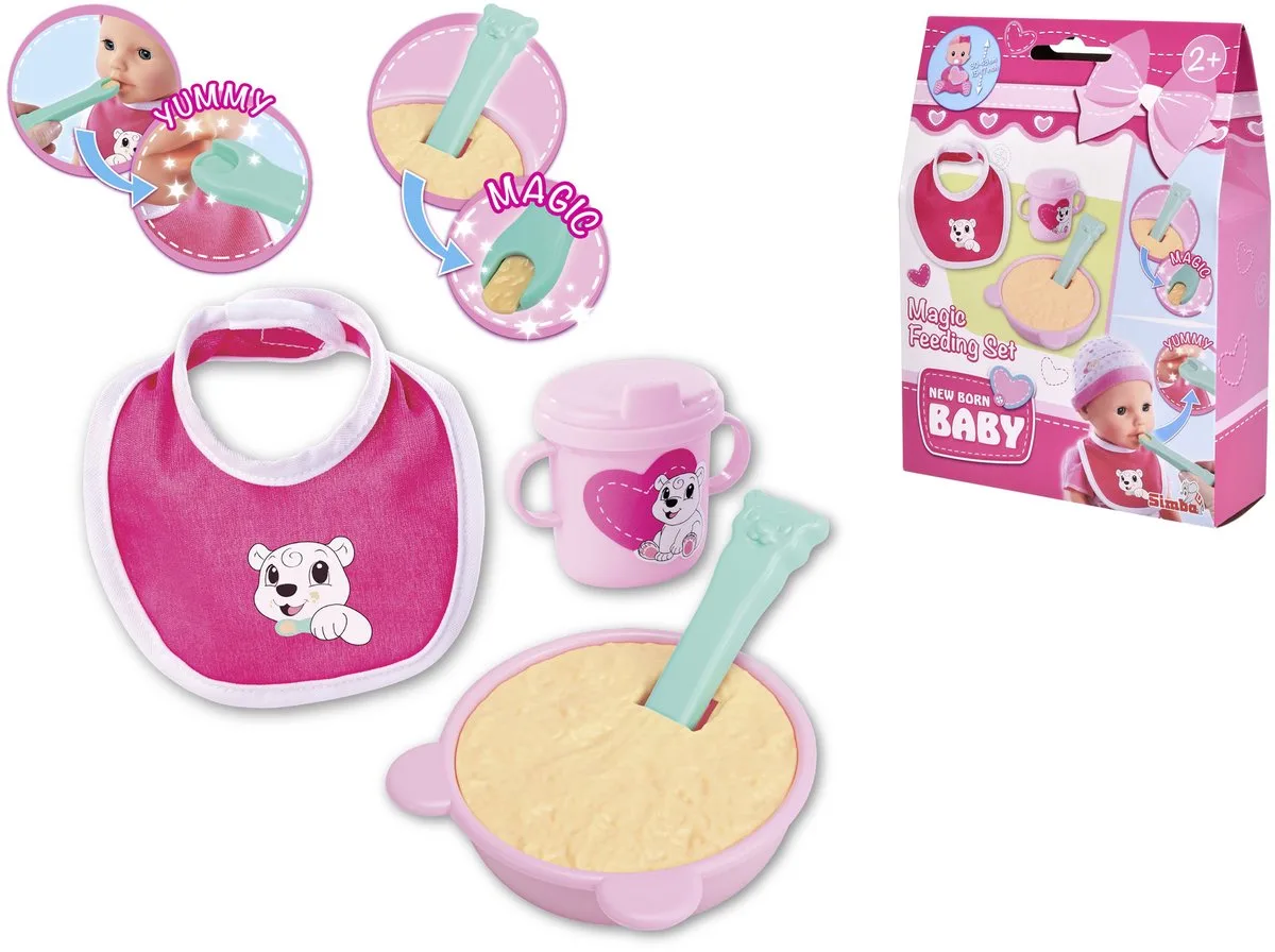 Popaccessoire - New Born Baby magische voedingsset van Simba in Meerkleurig – productfoto