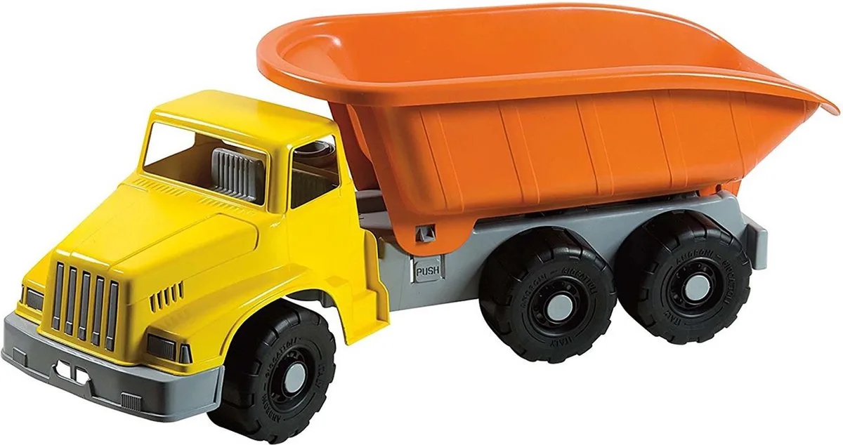 Reuze kiepwagen van Simba in Jaune et orange – productfoto