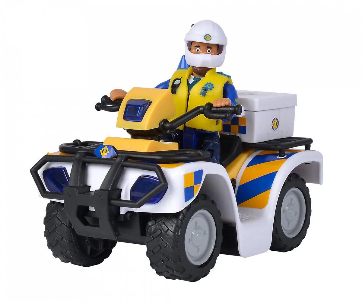 Sam Paice Quad van Simba in Zwart, Blauw, Wit, Geel – productfoto