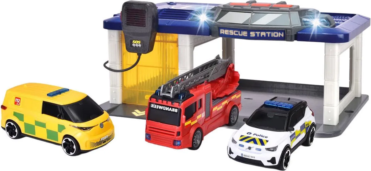 SOS Station - 3 Belgische Reddingsvoertuigen de Simba en Blanc – photo du produit