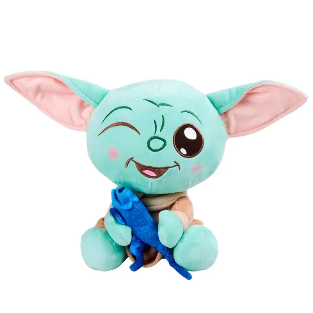 Star Wars Grogu With Lizard 25 Cm Knuffelbeer van Simba – productfoto