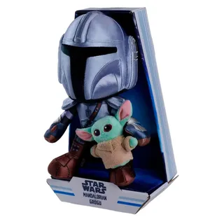 Star Wars Mandalorian With Mini Grogu 25 Cm Knuffelbeer von Simba – Produktfoto 2 von 3