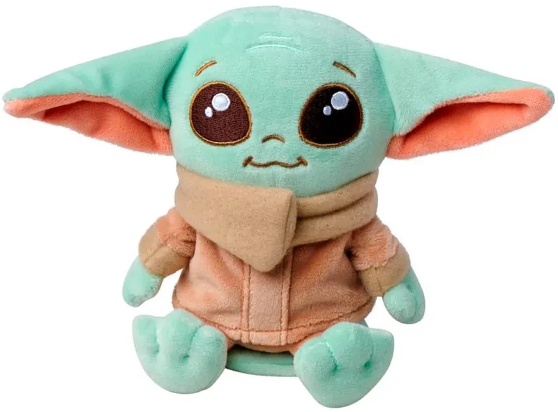Star Wars The Mandalorian Knuffel Figure Grogu Shoulder Rider 12 cm Knuffeles van Simba in Meerkleurig – productfoto