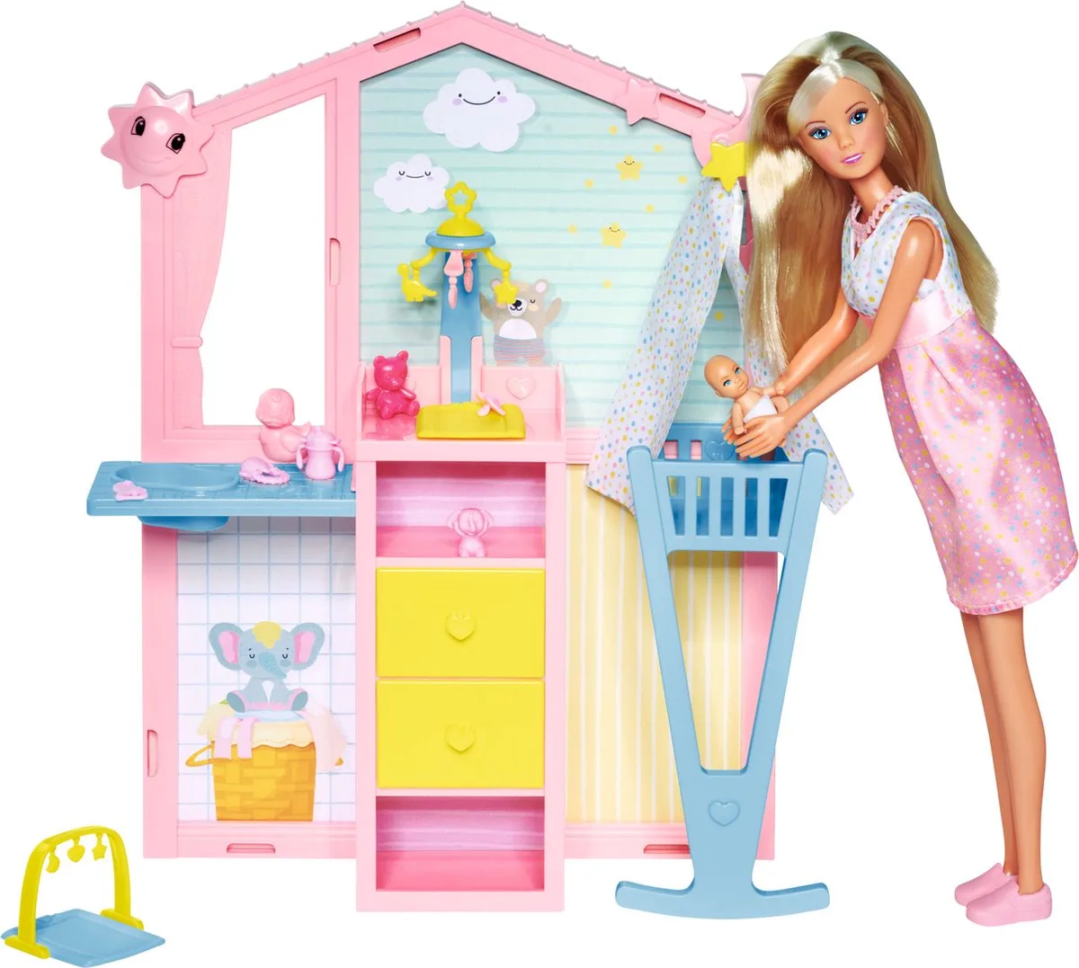 Steffi Love Babykamer - 29 cm - Pop fra Simba i Flerfarvet – produktbillede
