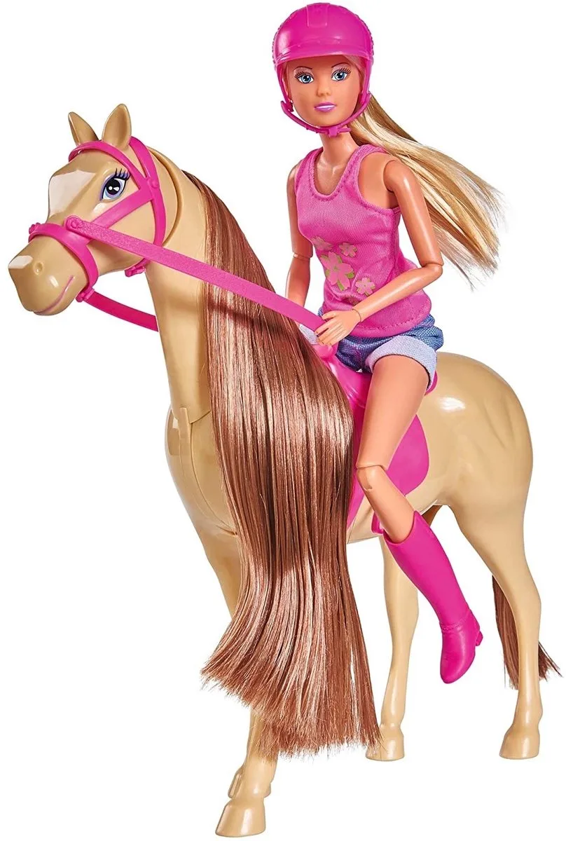Steffi Love - Paar - Lovely Horse - Pop van Simba in Beige – productfoto
