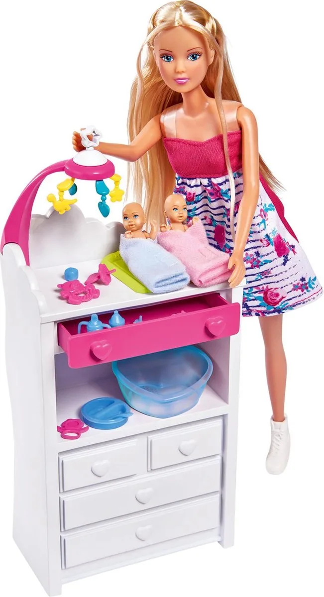Spiel Steffi Love Welcome Twins von Simba in Weiß – Produktfoto