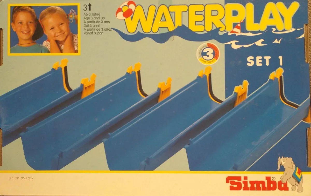 Waterplay - Uitbreidingsset 1 - Waterbaan de Simba en Bleu – photo du produit