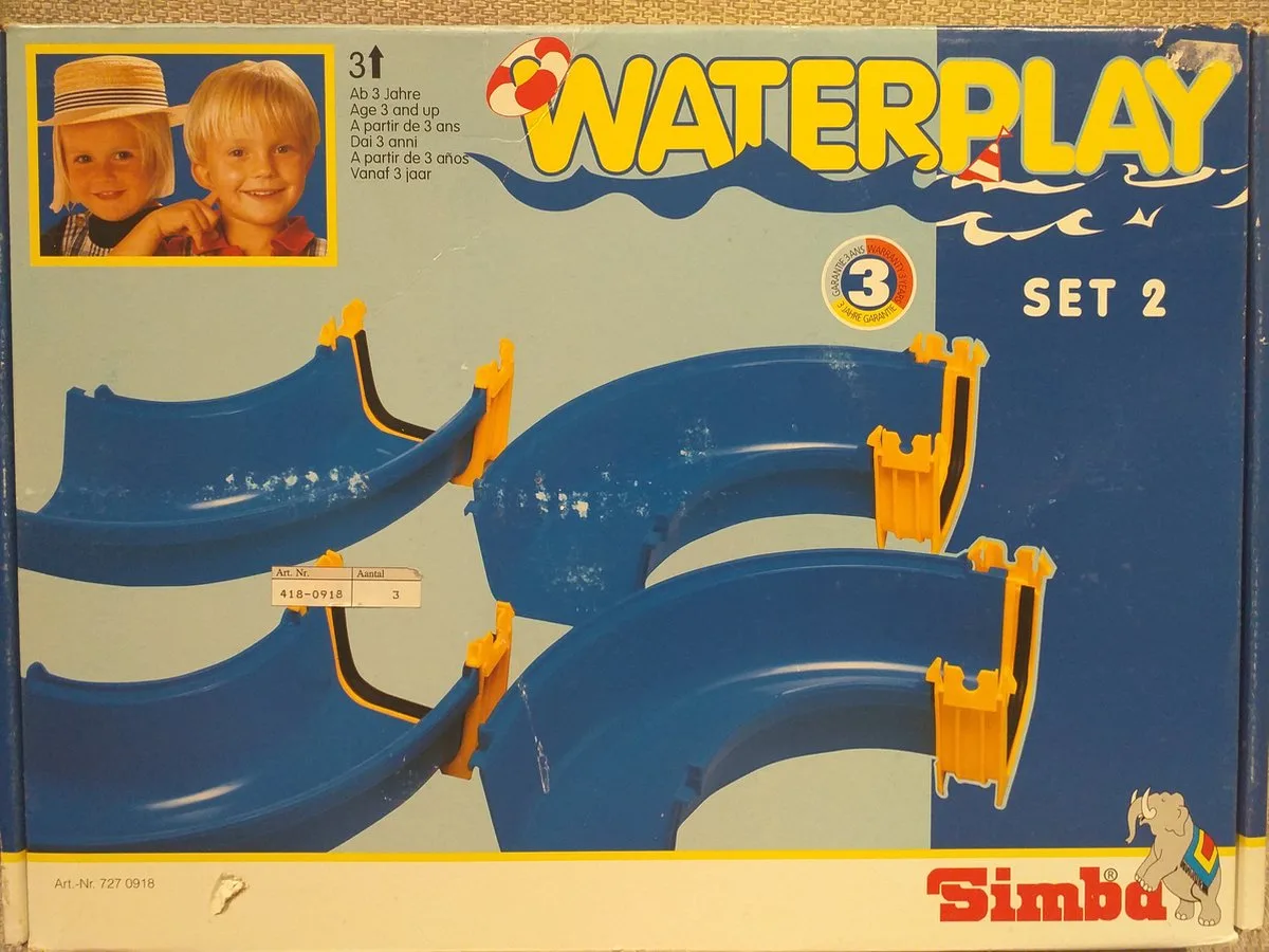 Waterplay - Uitbreidingsset 2 - Waterbaan de Simba en Bleu – photo du produit
