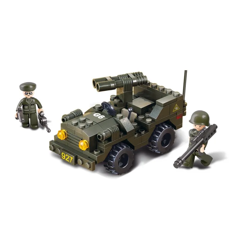 Army Off-Road Vehicle bouwstenen set (M38-B5800) de Sluban – photo du produit