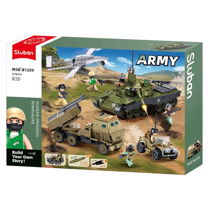Army operatie jagen en elimineren von Sluban – Produktfoto