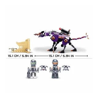 Atomic Storm Sword Hunting Hours Bouwspel 382 Stukken de Sluban – photo du produit 3 sur 5