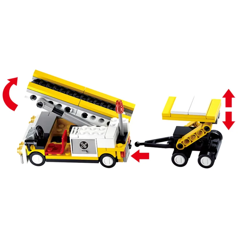 Aviation Luggage Loading (M38-B0369) de Sluban – photo du produit 3 sur 4