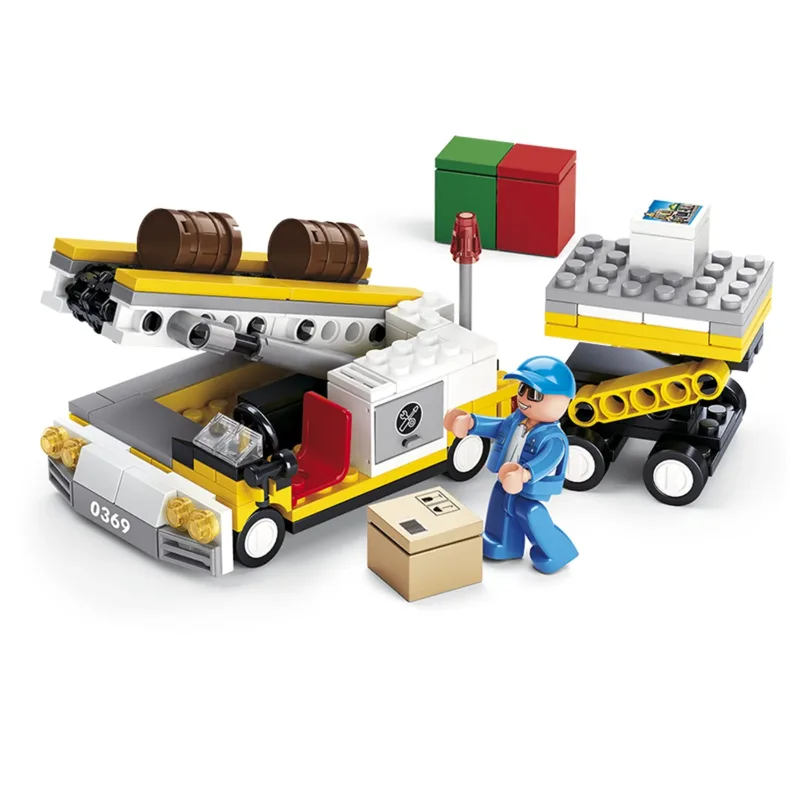Aviation Luggage Loading (M38-B0369) de Sluban – photo du produit 2 sur 4