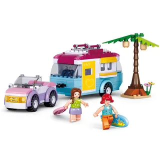 Beach Holiday (Girl's Dream) bouwstenen set (M38-B0606) von Sluban – Produktfoto 1 von 4