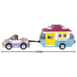 Beach Holiday (Girl's Dream) bouwstenen set (M38-B0606) von Sluban – Produktfoto 4 von 4