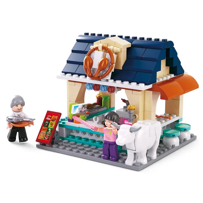 Beach Restaurant (Girl's Dream) bouwstenen set by Sluban – product photo