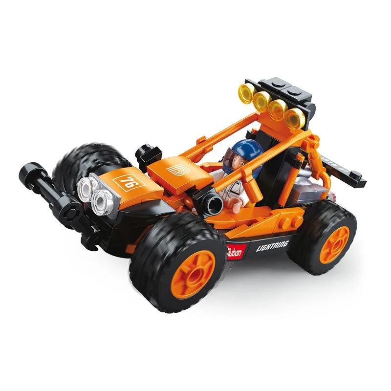 Buggy bouwstenen set fra Sluban – produktbillede