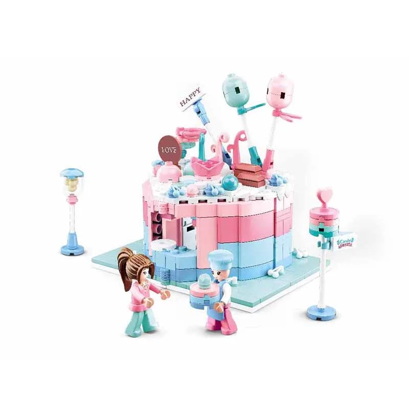 Candy House bouwstenen set von Sluban – Produktfoto