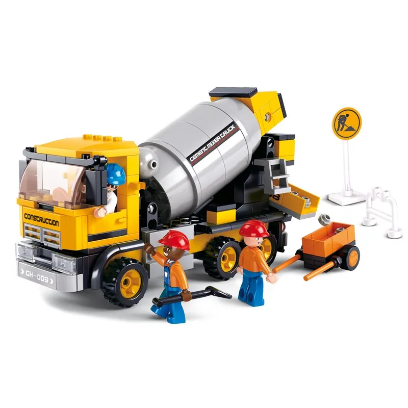 Cement Mixer bouwstenen set von Sluban – Produktfoto