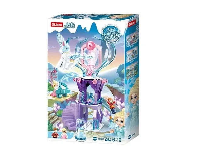 De Magisch Bos Toren (girl's dream) bouwstenen set från Sluban – produktbild