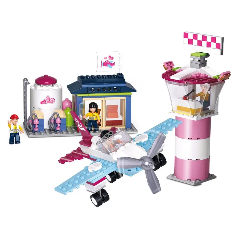 Fantasy Flying Club (Girl's Dream) bouwstenen set by Sluban – product photo
