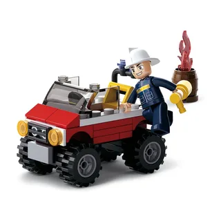 Fire Engine bouwstenen set fra Sluban – produktbillede 1 af 4