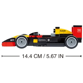 Formel Car bouwstenen set von Sluban – Produktfoto 4 von 4