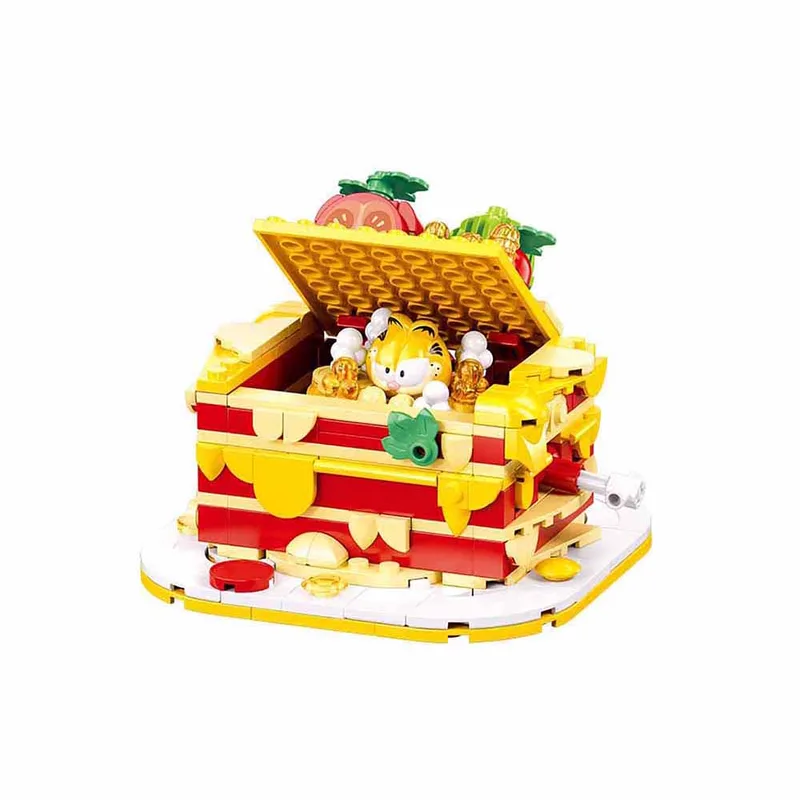 Garfield bouwstenen set - Lasagne (M38-P8052C) von Sluban – Produktfoto