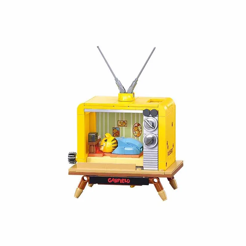 Garfield bouwstenen set - TV (M38-P8052B) fra Sluban – produktbillede