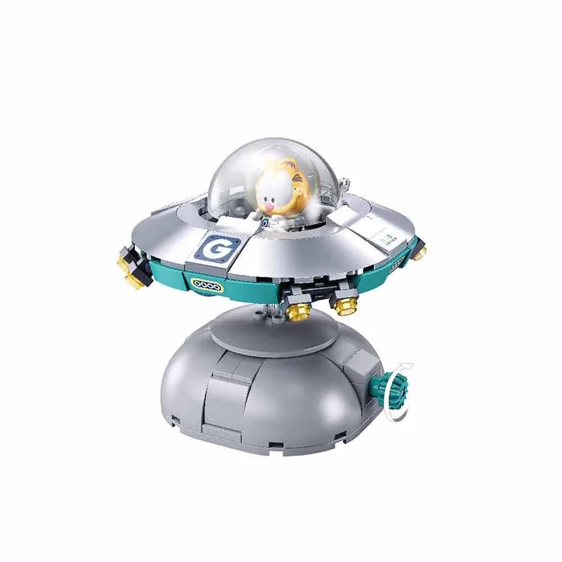 Garfield bouwstenen set - UFO (M38-B1223) von Sluban – Produktfoto