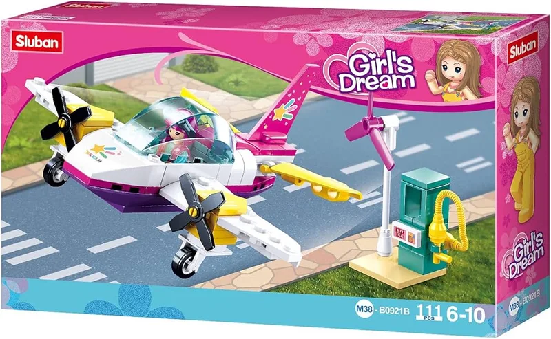 Girl's dream klein vliegtuig von Sluban – Produktfoto