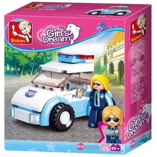 Girls Dream Polizist mit Polizeiwagen de Sluban – photo du produit 1 sur 4