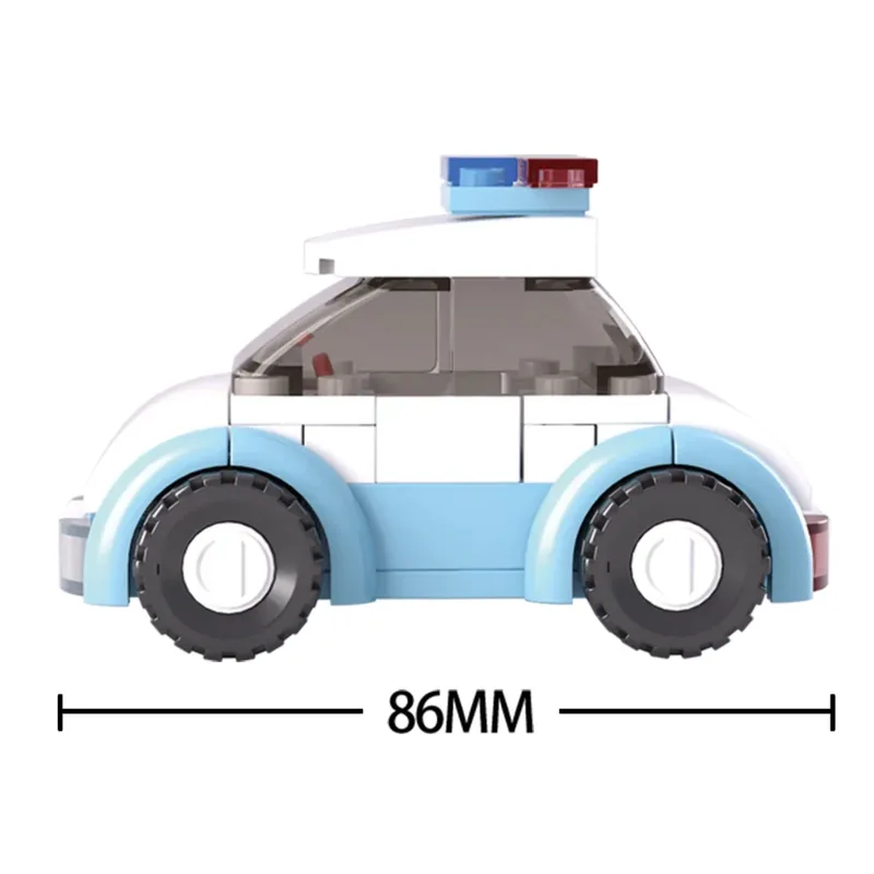 Girls Dream Polizist mit Polizeiwagen de Sluban – photo du produit 4 sur 4