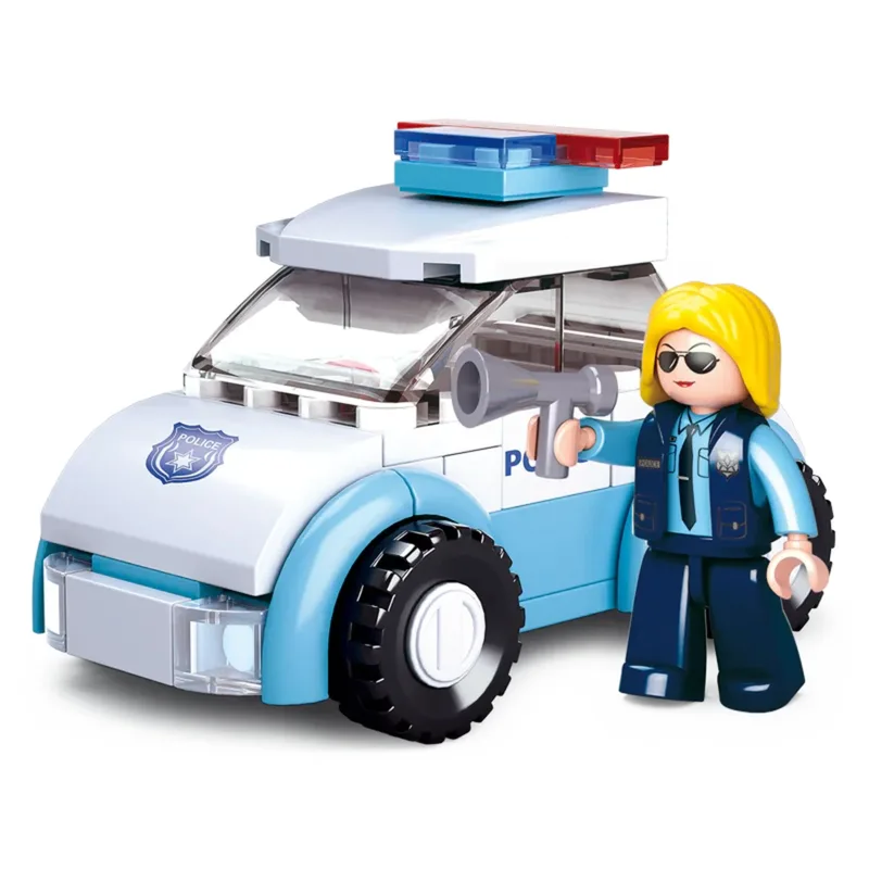 Girls Dream Polizist mit Polizeiwagen de Sluban – photo du produit 2 sur 4