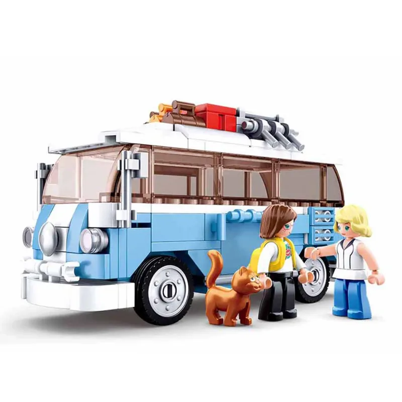 Hippy Bus bouwstenen set (M38-B0707) von Sluban – Produktfoto 2 von 2